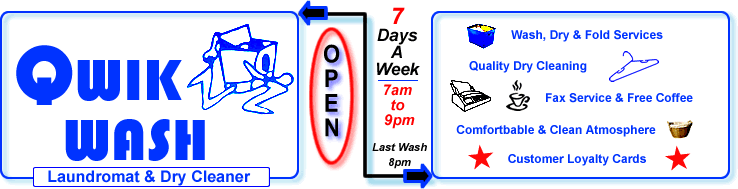 Welcome to Qwik-Wash 203-483-7837
